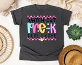 Watch Out Pre-K Here I Come graphic tee in Pepper
