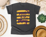 Made It To May graphic tee in Pepper