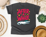After A While Alligator graphic tee in Pepper