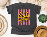 Class Dismissed graphic tee in Pepper