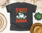 School's Out For Summer graphic tee in Pepper