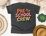 Preschool Crew Bow graphic tee in Pepper