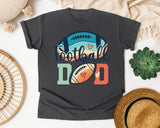 Football Dad Grey graphic tee in Pepper