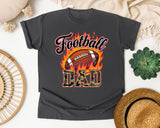 Football Dad Brown graphic tee in Pepper