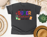 Not All Superheroes Wear Capes graphic tee in Pepper