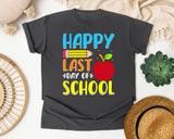 Happy Last Day Of School graphic tee in Pepper