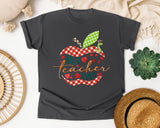 Best Teacher Ever Apple graphic tee in Pepper