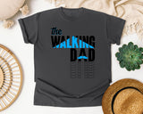 The Walking Dad White 2 graphic tee in Pepper