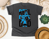 Reel Cool Dad White 5 graphic tee in Pepper