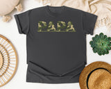 Papa Camo graphic tee in Pepper
