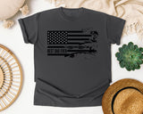 Best Dad Ever Black graphic tee in Pepper