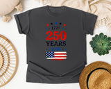 1776 250 Years 2026 graphic tee in Pepper