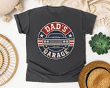 Dad's Garage Grey 2 graphic tee in Pepper