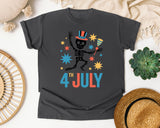 4th July Grey 2 graphic tee in Pepper