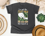 I'm Not The Step Dad I'm The Dad That Stepped Up graphic tee in Pepper