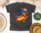 You Look Like The 4th Of July Brown graphic tee in Pepper