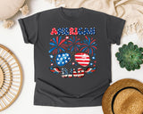 American Dad graphic tee in Pepper