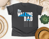 The Walking Dad White graphic tee in Pepper