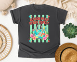 Lesson Plan Beach Repeat graphic tee in Pepper