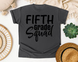 Fifth Grade Squad Bold graphic tee in Pepper