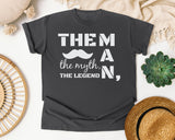 The Man The Myth The Legend Classic graphic tee in Pepper