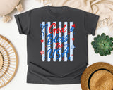 God Bless The USA White graphic tee in Pepper