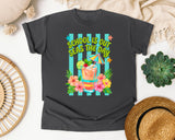 School Is Out Seas The Day graphic tee in Pepper