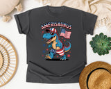 Amerisaurus graphic tee in Pepper