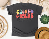Second Grade Squad graphic tee in Pepper