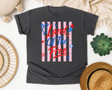 Land Of The Free graphic tee in Pepper