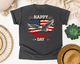 Happy Patriot Day graphic tee in Pepper