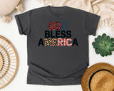 God Bless America Black graphic tee in Pepper