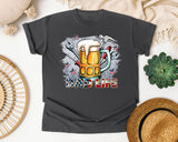 Dad Life Grey 2 graphic tee in Pepper