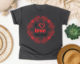 I Love My Dad Pink graphic tee in Pepper