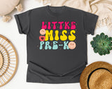 Little Miss Pre-K graphic tee in Pepper