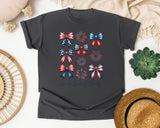 Sweet Land Of Liberty Grey graphic tee in Pepper