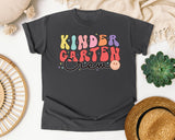 Kindergarten Crew graphic tee in Pepper
