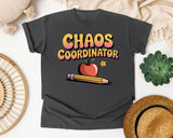 Chaos Coordinator graphic tee in Pepper