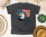 1776 2026 Quarter Millennial graphic tee in Pepper