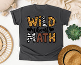 Wild About Math graphic tee in Pepper