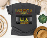 I Am Not A Teacher But An Awakener Bold Graphic Tee graphic tee in Pepper