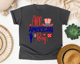 All American Boy graphic tee in Pepper