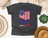 A Day In A Year Remembered All graphic tee in Pepper