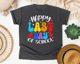 Happy Last Day Of School graphic tee in Pepper