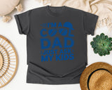 I'm A Cool Dad Just Ask My Kids Navy graphic tee in Pepper