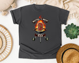 Master Of The Meat Dad Brown 2 graphic tee in Pepper