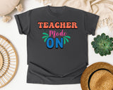 Teacher Mode On Bold graphic tee in Pepper