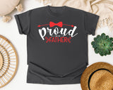 Proud Father White 4 graphic tee in Pepper
