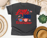 Little Miss Firecracker Red 2 graphic tee in Pepper