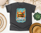 Grill Master Dad Grey graphic tee in Pepper